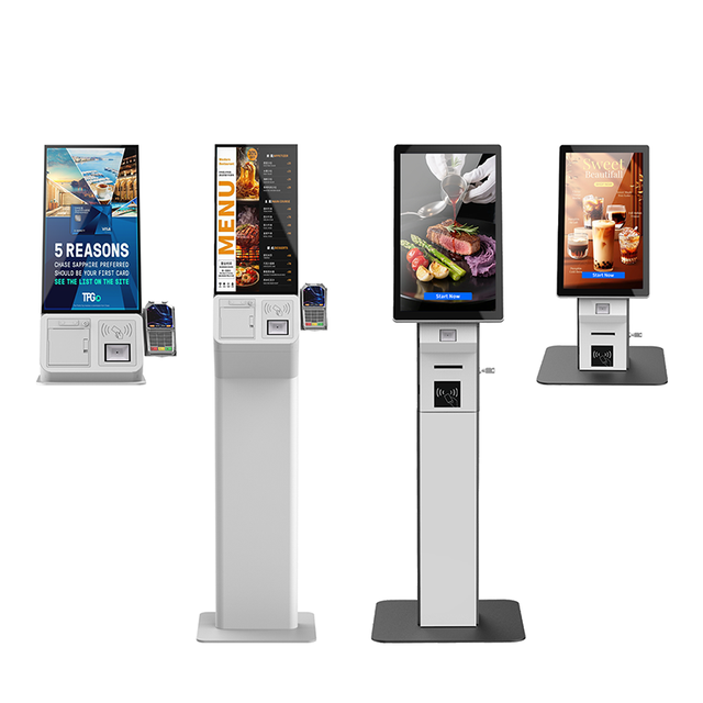 Wholesale 21.5" Self Order Kiosk Restaurant Indoor Touch Screen - Card Payment POS Integrated Machine Factory Direct