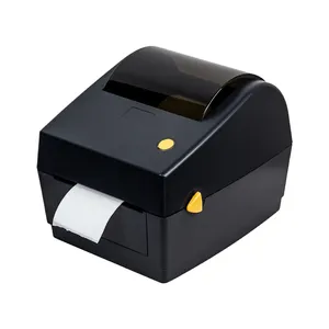 Printer Termal Label 4 Inci 203 Dpi, Printer Termal Kecepatan Tinggi 152Mm/S USB Wi-Fi POS Mini Printer Termal 80Mm