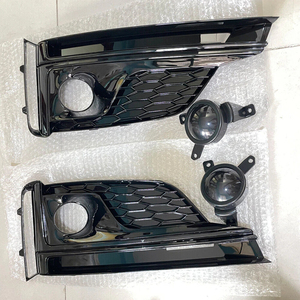 Rejilla de Plástico Negro Brillante Estilo S5 para Faros Antiniebla, Nueva Cubierta de Lámpara Delantera para Audi A5/S5 2020-2024 B9.5 - Product Image 5