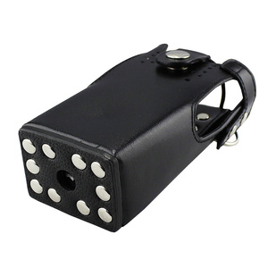 Funda Universal de Cuero para Radio, Porta Walkie Talkie para Cinturón de Servicio, Funda Resistente para Radio, para Caza, Seguridad e Intercomunicación - Product Image 2