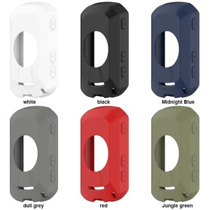 Forwelleny Vélo Ordinateur Couverture Pare-chocs Anti-collision Protecteur Shell Silicone Cas pour <span class=keywords><strong>Garmin</strong></span> <span class=keywords><strong>Edge</strong></span> 850 550 Accessoires - Product Image 3