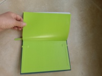 Carnet à couverture rigide avec logo personnalisé de l'entreprise, sangle élastique promotionnelle, reliure parfaite, 120 feuilles, film tactile, avec trois poches