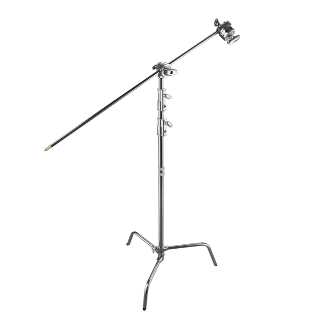 Photographic Equipment Camera Shooting Accessories, Tripod Stand,Heavy Duty Magic Arm Grip Head Studio Light C Stand