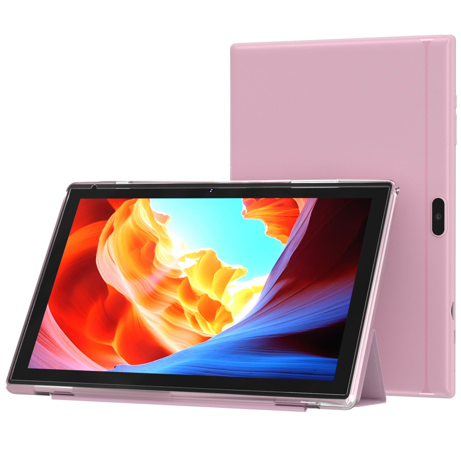 Rosa con funda protectora