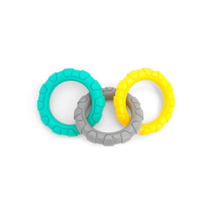Yommy TPR <b>Interactive</b> Color Clashing Rings 9cm <b>Pet</b> <b>Toy</b> <b>for</b> Dogs - Product Image 2
