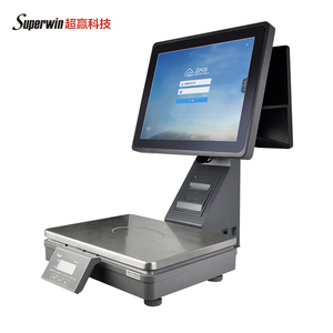Max 15kg restaurante Pos electrónica del sistema de pesaje Digital con las escalas de 58mm impresora térmica - Product Image 4
