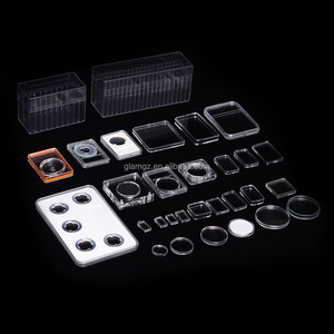 Yuvarlak kare dikdörtgen şeffaf plastik kare 38mm 7mm 20mm 25 mm tutucu özel akrilik sikke kapsül köpük ile 1oz bakır için - Product Image 2