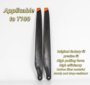 ใบพัดคาร์บอนไฟเบอร์ T100 สีดำ ของแท้ ใหม่เอี่ยม สำหรับโดรนพ่นยาทางการเกษตร - Product Image 2