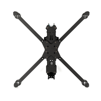 Kit de châssis de drone FPV en fibre de carbone Axisflying 10 pouces pour la course en freestyle, l'inspection agricole, châssis Manta 10'' X Lite