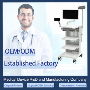 Công nghiệp-phong cách y tế Xe đẩy bệnh viện đồ nội thất với màn hình gắn điện thoại di động nội soi Xe đẩy bền nhẹ - Product Image 3