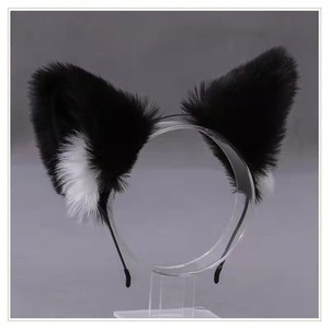 Lolita <span class=keywords><strong>Cat</strong></span> Ears عقال Bowknot تأثيري زي حزب إكسسوار لأنيمي الأحداث لعصابات الرأس - Product Image 4