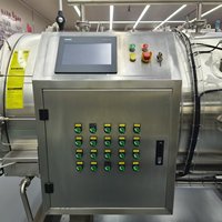 Nieuwe stoomretort autoclaafmachine voor PP-beker fruit- en groentepuree babyvoedingsproductielijn 304 roestvrij staal hoogwaardig