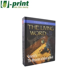 Biểu tượng tùy chỉnh in sách với Fancy bù đắp các tông tráng giấy bìa cứng cuốn sách RÀNG BUỘC - Product Image 1