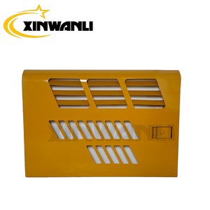 Puerta del tanque de agua del radiador y puerta de la bomba hidráulica para excavadora KATO HD512-3, piezas de chapa metálica para excavadora - Product Image 1