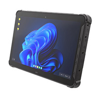 Tablet PC Industrial Resistente de 12'' con CPU I5-1235U, Sistema Operativo Windows, Pantalla de 500cd/m2, Wifi6, Puertos RJ45/RS232/HDMI, NFC, Escáner de Código de Barras 2D, UHF RFID