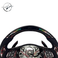 Volante Deportivo YZ de 3 Palancas con Pantalla LED y Fibra de Carbono para E90/E91/E92/E93 M3 Serie 3 328i/330i/335d