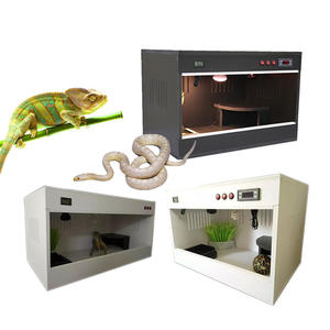 PVC sürüngen kafesleri yılan kafesleri tırmanma <span class=keywords><strong>Pet</strong></span> kutusu yılan kuş teraryum kertenkele örümcek Gecko kaplumbağa Hamster sürüngen dolabı - Product Image 2