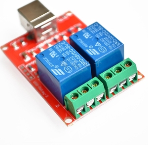Módulo de relé de 2 canales y 5V, control inteligente de <span class=keywords><strong>PC</strong></span>, interruptor de control de ordenador, interruptor de control USB Plug-and-play - Product Image 2