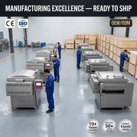 Máquina Mezcladora de Carne al Vacío con Control Digital Inteligente |   Mezcladora de Carne Eléctrica SUS304 para Salchichas, Jamón y Fábricas de Procesamiento de Carne