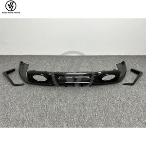 Difusor Trasero de Fibra de Carbono Estilo Tehart con Divisor Trasero para Porsche 992 Turbo S 2020-2023 - Product Image 4