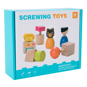 Hot Sell Wooden Tabletop Toys Assembly Matching Game Montessori Other Educational Toys for Kids Toddler Boys & Girls Customized - Product Image 6