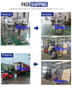 Baiyu Tự Động Tùy Chỉnh 304 / 316 Thép Không Gỉ Thịt Viên Hình Thành Máy Cho Cá Bóng Thịt Bò Bóng Sản Xuất - Product Image 3