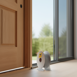 Tira de Butilo Sellante Tipo Z de 10x3 mm, 150 Metros, para Sellado de Puertas y Ventanas - Product Image 2