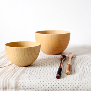 Tazón de Ensalada de Madera de Alta Calidad, Tazón Redondo Japonés para Ramen, Vajilla para el Hogar y la Cocina - Product Image 2