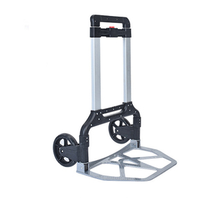 Carretilla de transporte plegable de aluminio, carro de mano de 160kg, uni-silent, fácil de llevar, FHT150 - Product Image 4