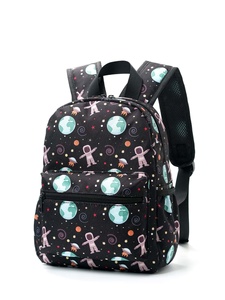 สำหรับกระเป๋าเป้สะพายหลังลายยูนิคอร์นแบบ unisex ปิดซิปแบบนุ่ม มีหลายช่องใส่ของ กระเป๋าเป้แฟชั่นวัสดุ PU 18 ชิ้น กันน้ำ รูปทรงโค้งมน - Product Image 6