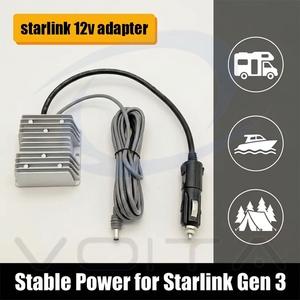 Convertisseur <span class=keywords><strong>DC</strong></span> 12V vers 57V pour Starlink Mini Gen 3 V4 3A, alimentation haute efficacité IP67 étanche pour camping-car, marine, extérieur - Product Image 1