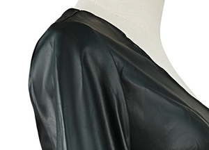 <span class=keywords><strong>Chaqueta</strong></span> de moto Bliberry 2026, la más reciente, de un solo hombro, con hebilla, para mujer, ajustada, de piel sintética, para verano - Product Image 6