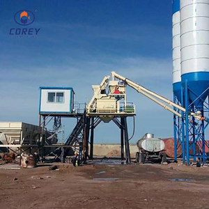 Centrale à béton COREY Stationary HZS35 avec silo à ciment et mélangeur JS pour la construction - Product Image 3