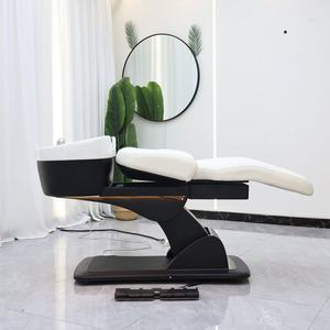 Moderno y Lujoso Lavacabezas y Masaje de Spa, Lavacabezas Eléctrico Reclinable, Cama y Silla de Salón de Belleza - Product Image 4