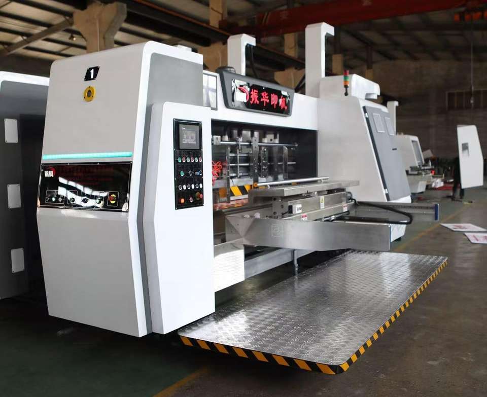 Fully Automatic High Speed Flexo Ink Corrugated Carton Box Printing ...
