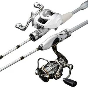 Caña de pescar Luya Comet Small Golf Silver Blade con tira blanca, micro-objeto, boca de caballo asiática, cebo vivo, para pesca en agua dulce, de acero inoxidable - Product Image 6