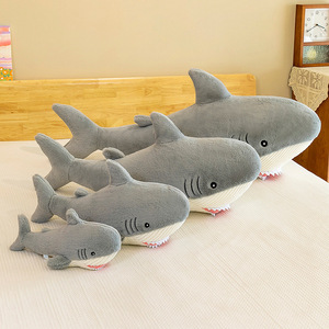 Coussin de sommeil Requin et Baleine, compagnon de lit super doux en polyester, coussin à serrer entre les jambes, cadeau d'anniversaire unisexe pour chambre à coucher - Product Image 1