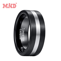 Anneau NFC réglable en acier inoxydable au tungstène, anneau NFC Tesla Iso 15693 avec étiquette NFC