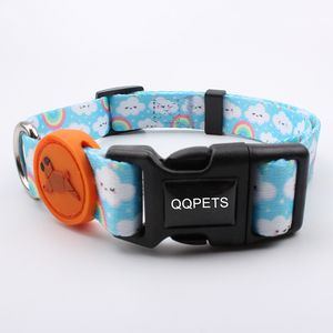 <span class=keywords><strong>Collar</strong></span> de Perro de Poliéster con Estampado Personalizado, Ajustable, con Diseño Moderno y Decoración de Piel - Product Image 3