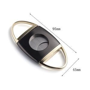 Double Blade Stainless Steel Cigar Accessories Cigar Knife Scissors Cutter for Smoking Accessories - Product Image 3