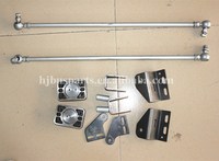 Nouveau système de porte de bus en plastique, pièces de rechange OEM pour bus modèle chinois