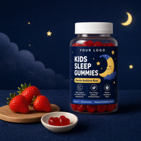 Gummies personnalisées pour le sommeil des enfants, vente en gros, formule marque blanche, à partir de 3 ans, 60 unités