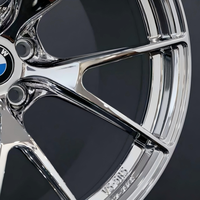 عجلات كروم VS5RS من سبائك الألومنيوم المطروقة مقاس 15-22 بوصة 5x112 5x120 لسيارات BMW G20 G80 G82 F87 ومرسيدس E300 وأودي A4 وتويوتا GR86 أبيكس