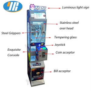 Yirun เครื่องจับเหรียญขนาดเล็กสุดๆเครื่องยอดนิยมสำหรับเกมตุ๊กตาอาร์เคดจากอเมริกา - Product Image 5
