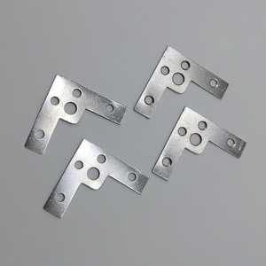 Support d'angle à cinq trous en acier inoxydable à angle fixe pour support de cadre métallique - Product Image 3