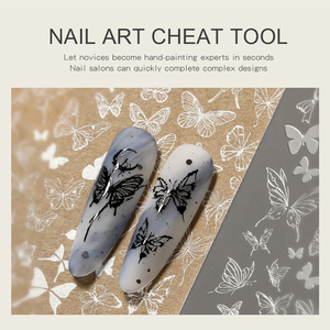 Placa de Estampado de Uñas Profesional MR NAIL de Acero Inoxidable Suave con Diseños Florales y Registrados - Product Image 4