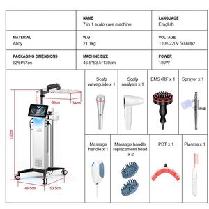 The New <b>Scalp</b> Analyzer <b>Massage</b> Comb with <b>Electric</b> Comb Technology for Hair Growth and Comfortable Salon Use - Product Image 5