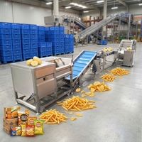 Hete Aanbieding LTK Semi-automatische Frites Friteuse Productielijn voor Aardappelen 100kg Capaciteit Fruit & Groente Verwerking
