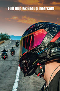 FreedConn FX Motorradhelm Bluetooth-Gegensprechanlage, IP67 Wasserdicht, Bluetooth 5.1, Musik-Sharing, Freisprechfunktion für Fahrer - Product Image 6