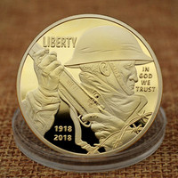 Medallas Conmemorativas Personalizadas, Monedas Coleccionables de Metal, Insignias en Relieve Doradas, Regalos